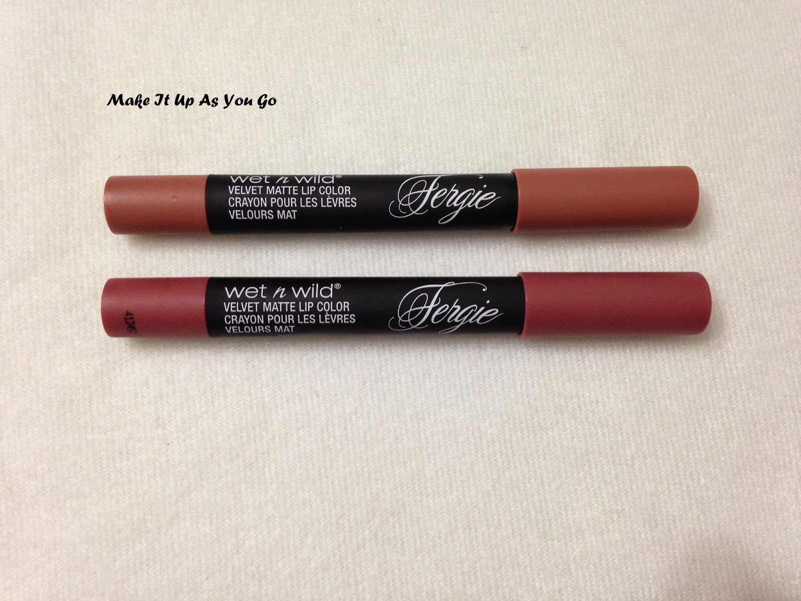 Make It Up As You Go Wet N Wild Fergie Velvet Matte Lip Color