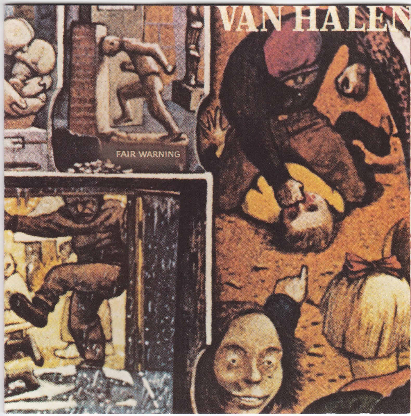 CD Review Fair Warning, by Van Halen (1981) The Ace Black Blog