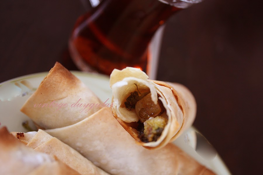 Cumartesi Tarifleri Brokoli Kavurmalı Sigara Böreği Vintage Duygular