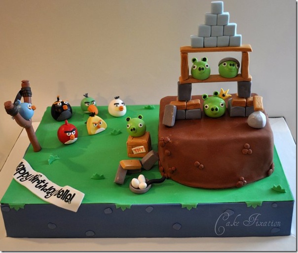 Many Means: ANGRY BIRDS BIRTHDAY CAKES : Do you wanna your ...