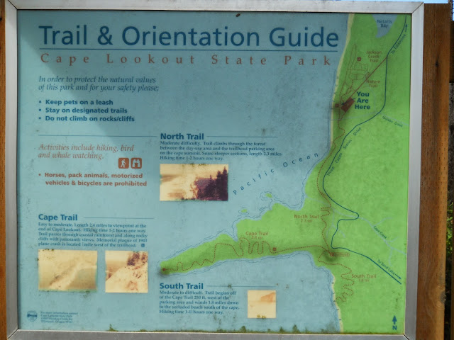 Cape Lookout State Park hiking trails