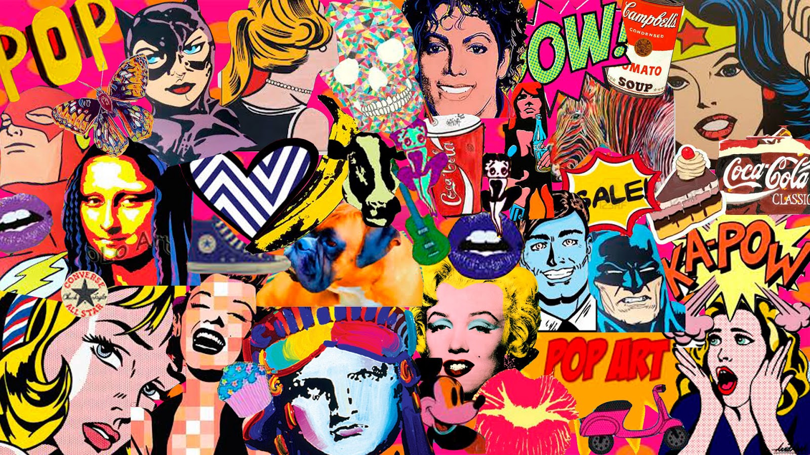 Поп арт коллаж информация pop-art-kollazh