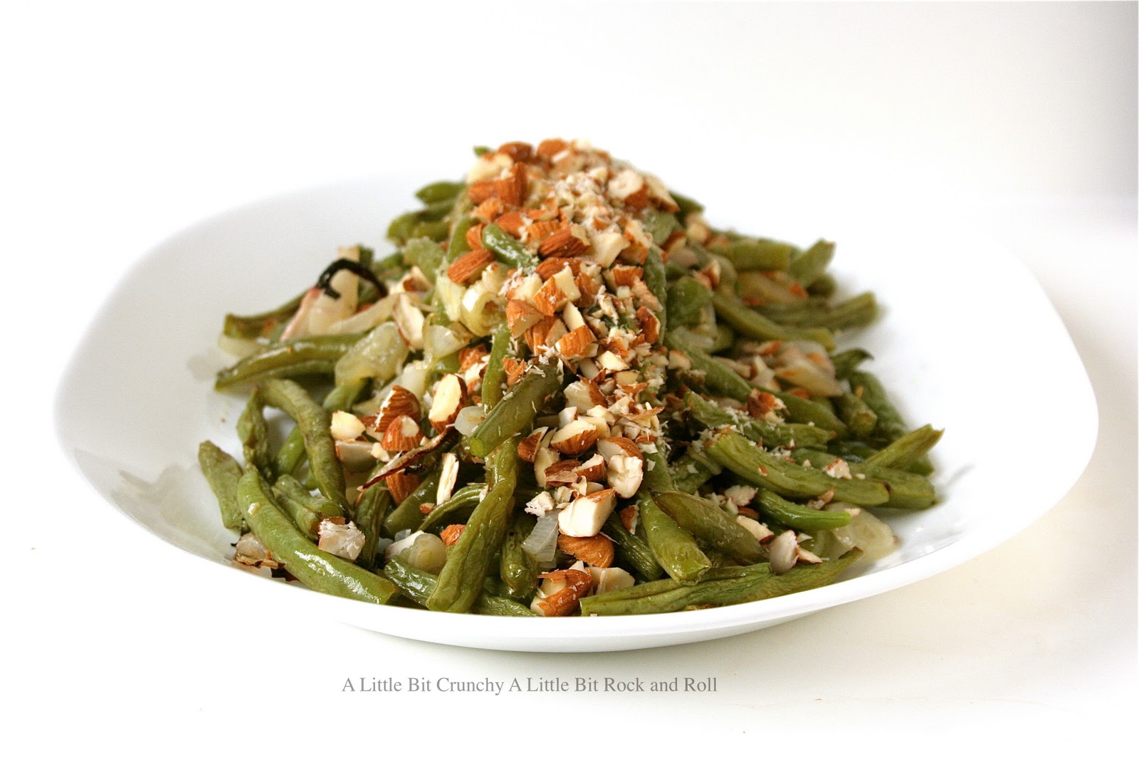 A Little Bit Crunchy A Little Bit Rock and Roll Roasted Green Beans