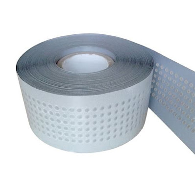 Silver hot foil with holes H9002PES-6H 