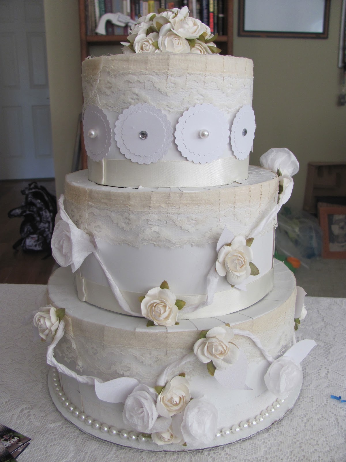 Cardboard Wedding Cake Cardboard Wedding Cake