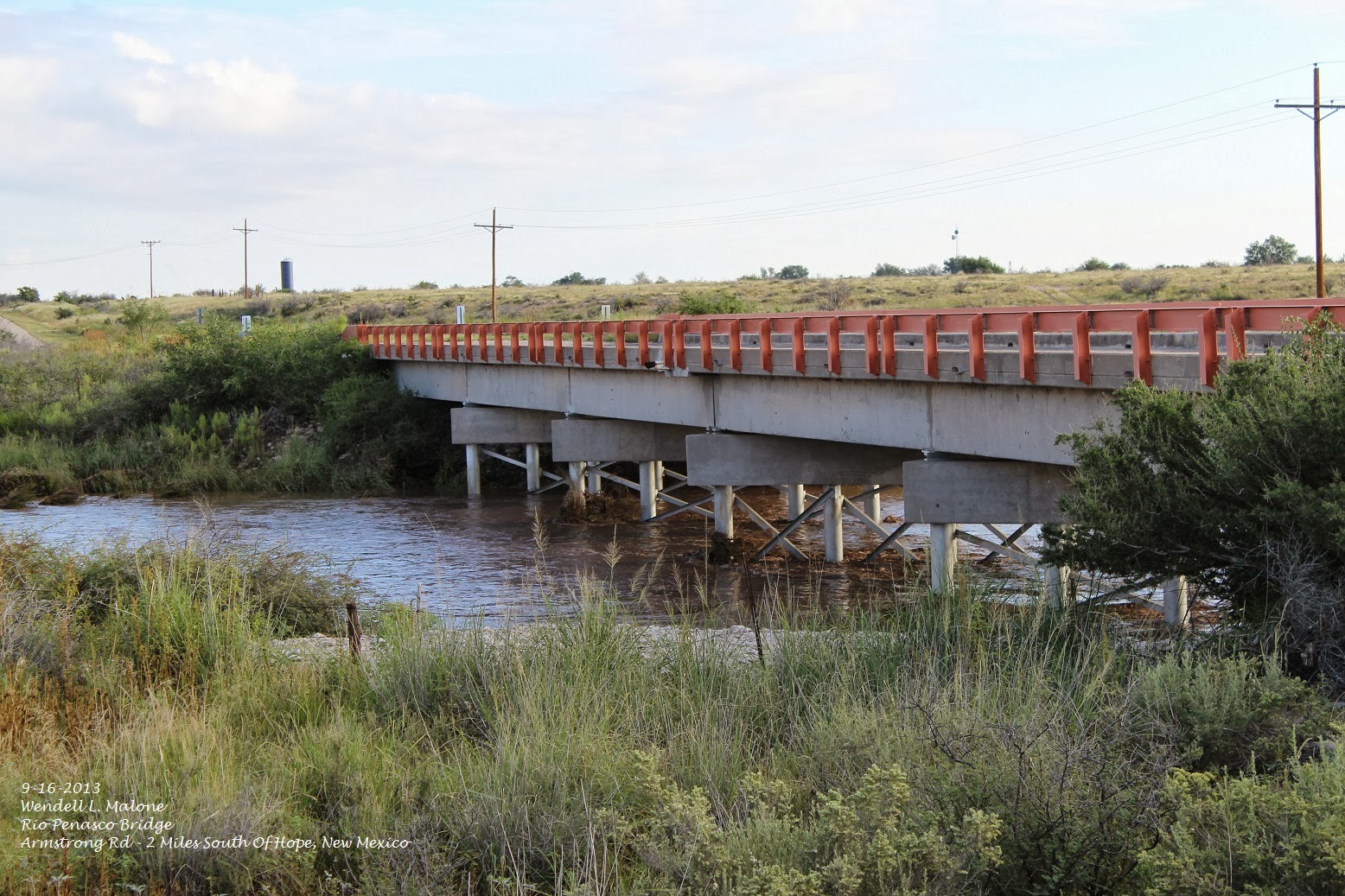 Flash Flooding Along The Rio Penasco Sept 15th 18th, 2013.