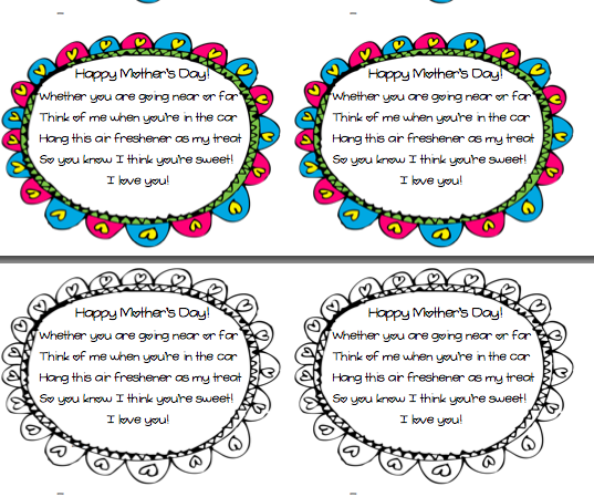 Preschool Wonders: Mother's Day FREEBIE!