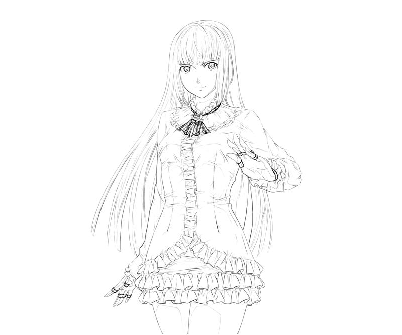 Printable Tekken Emilie De Rochefort Character Coloring Pages printable-tekken-emilie-de-rochefort-characters-coloring-pages