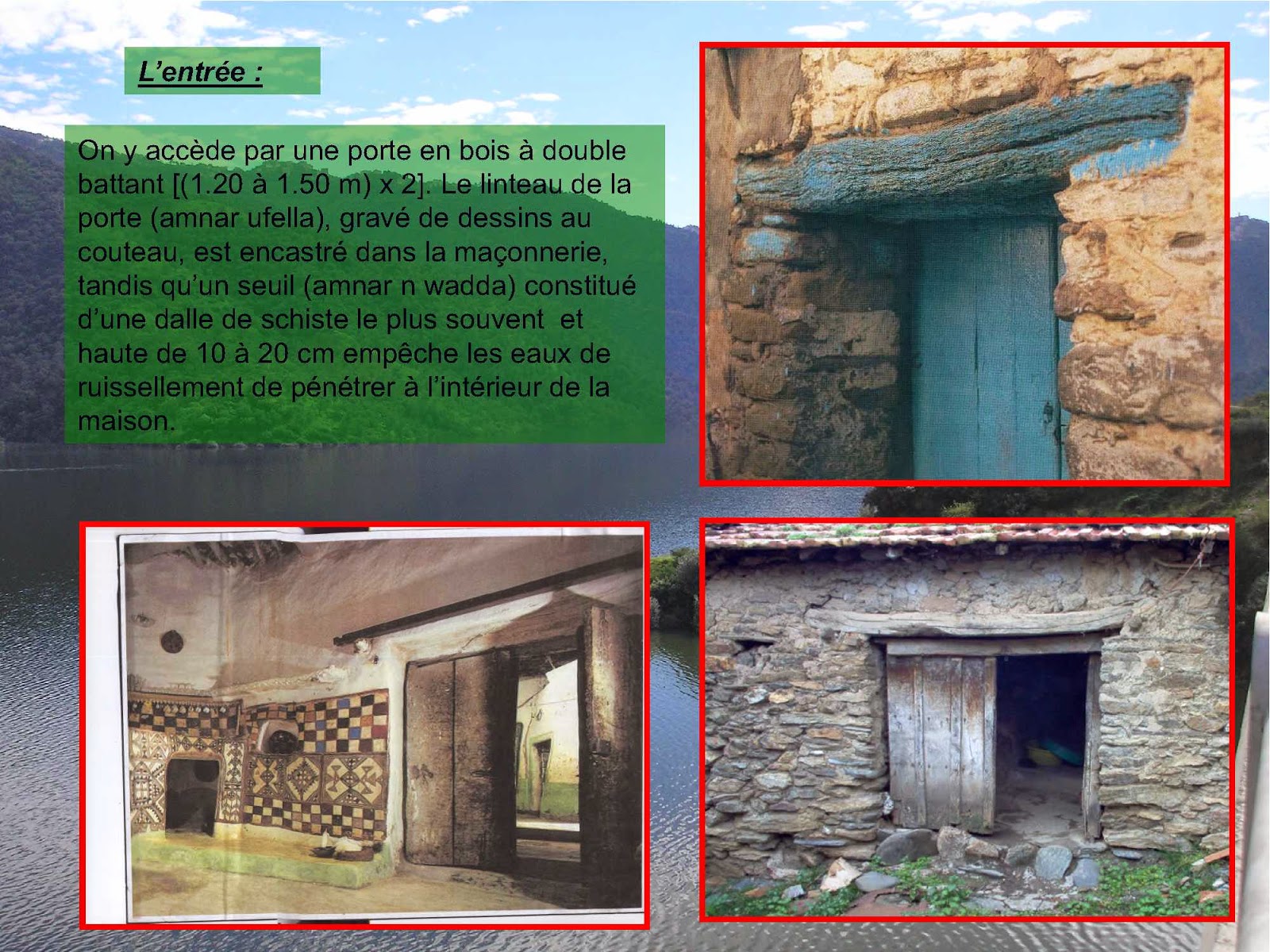 plan de maison kabyle