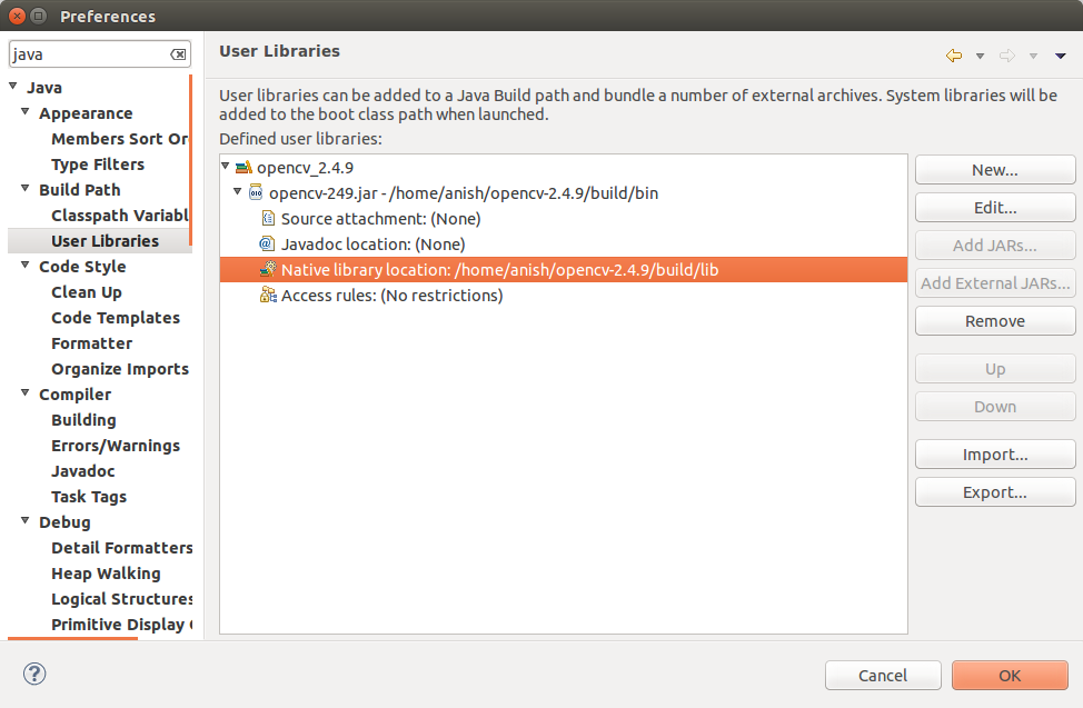 Opencv 2 1 C Ubuntu Server