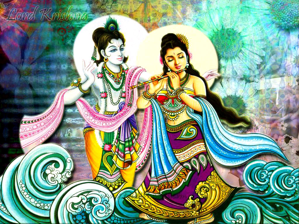 FREE God Wallpaper: Radha Krishna Animated Wallpaper