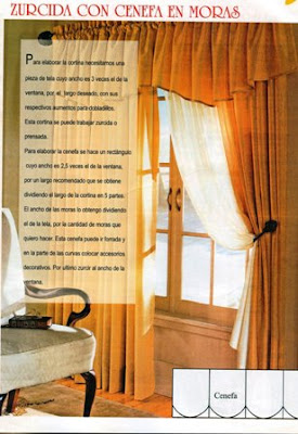 EL TIEMPO ENTRE TUS MANOS: MODELOS DE CORTINAS PARA VENTANAS, CON Y SIN
