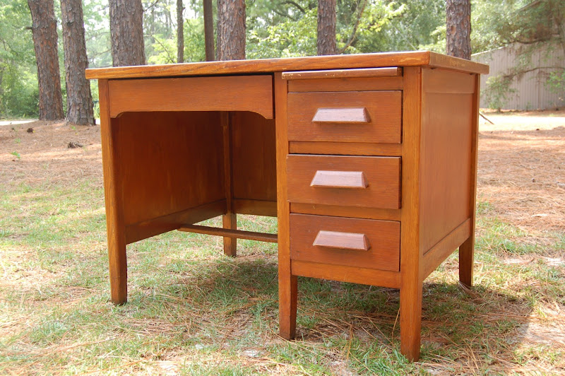 1920's Mission Era Teacher's Desk - July 13, 2011 title=