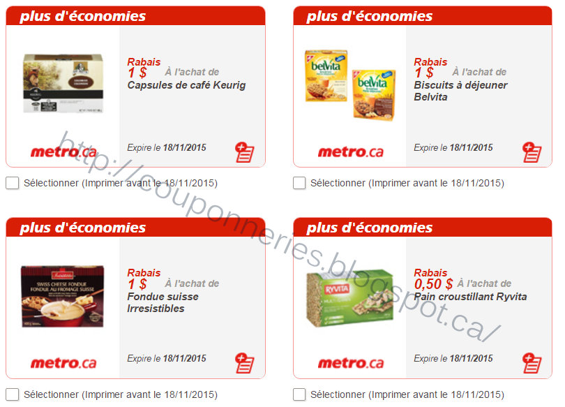 Coupons et Circulaires 3,50 Nouveaux Coupons MÉTRO