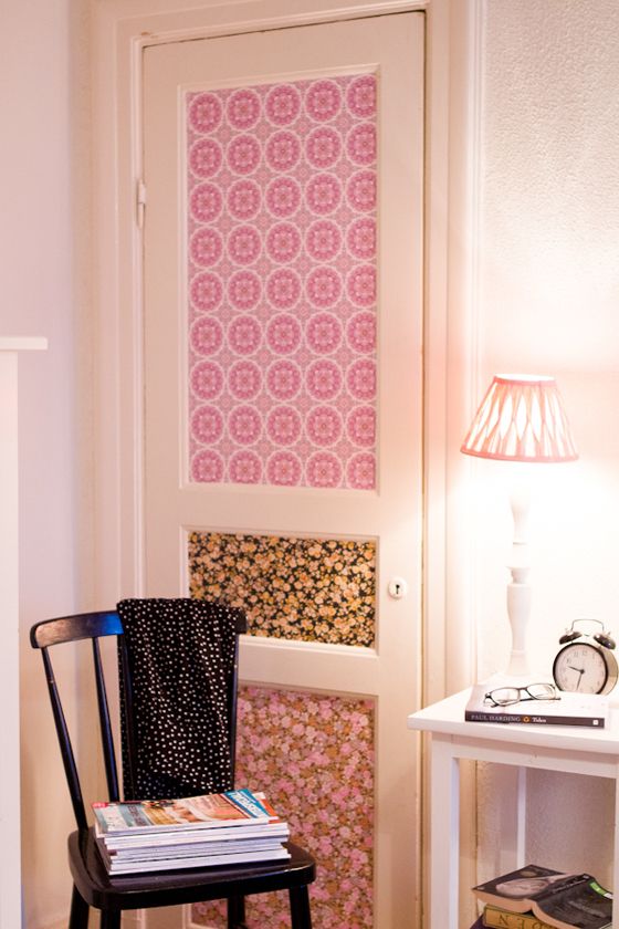 Otthon vidéken: Tapétázott ajtók