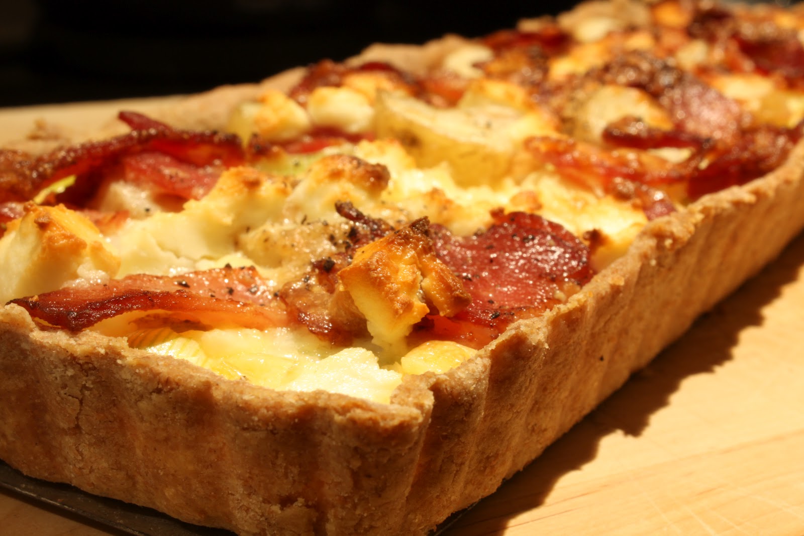What I Baked This Weekend: Bacon, Leek & New Potato Tart