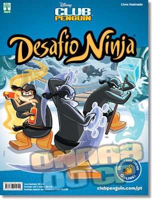 Porta Cards Vazio Club Penguin Desafio Ninja Fogo Cards 2013 Topps