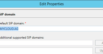 Change Default SIP Domain in Lync