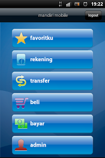 menu mobile banking mandiri