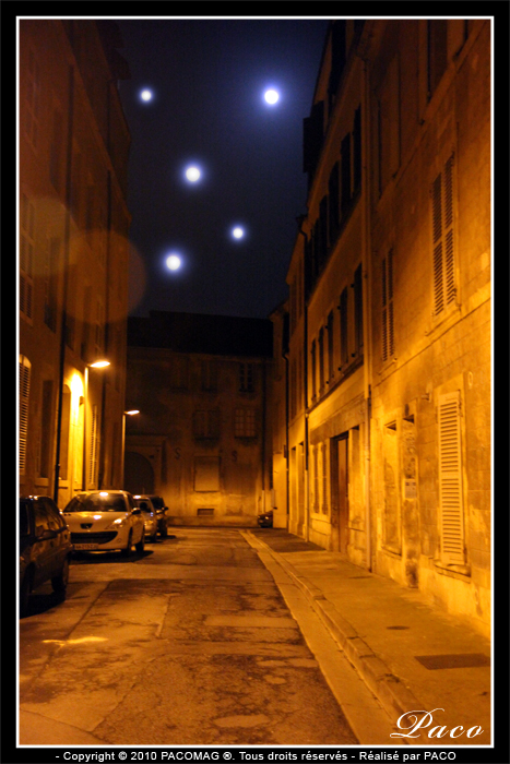 phénomène ovni et ufo observés depuis la rue Berchet de la ville de sedan