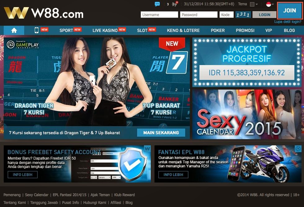 Kontes SEO Situs Judi Bola ,Poker , Casino online dan Slot Games w88id.com