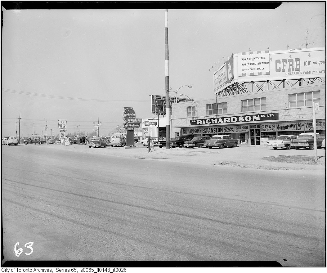 lost toronto Dufferin and Lawrence/Then and Now