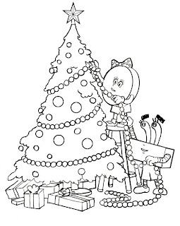 Christmas Kids Coloring Pages