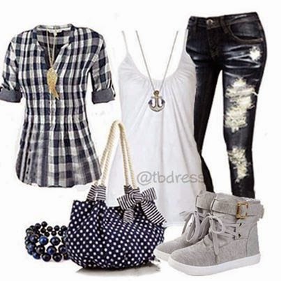 latest clothes and shoes