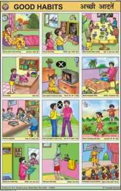 Good manners and right conduct meaning image