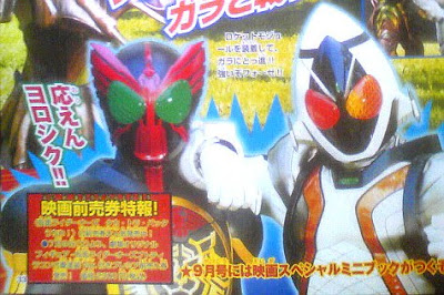 Kamen Rider OOO and Fourze