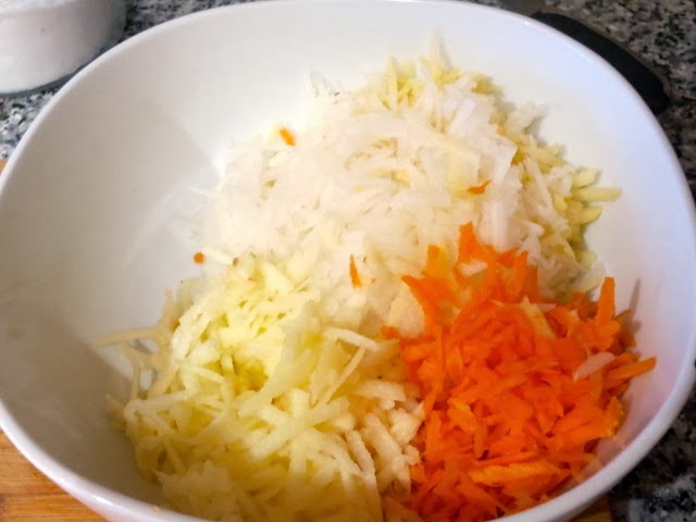 салат из репы рецепты с морковью и
