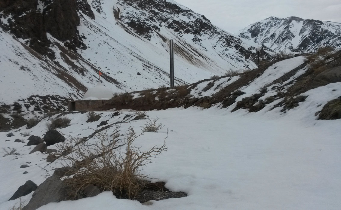 Parque Punta de Vacas nevado