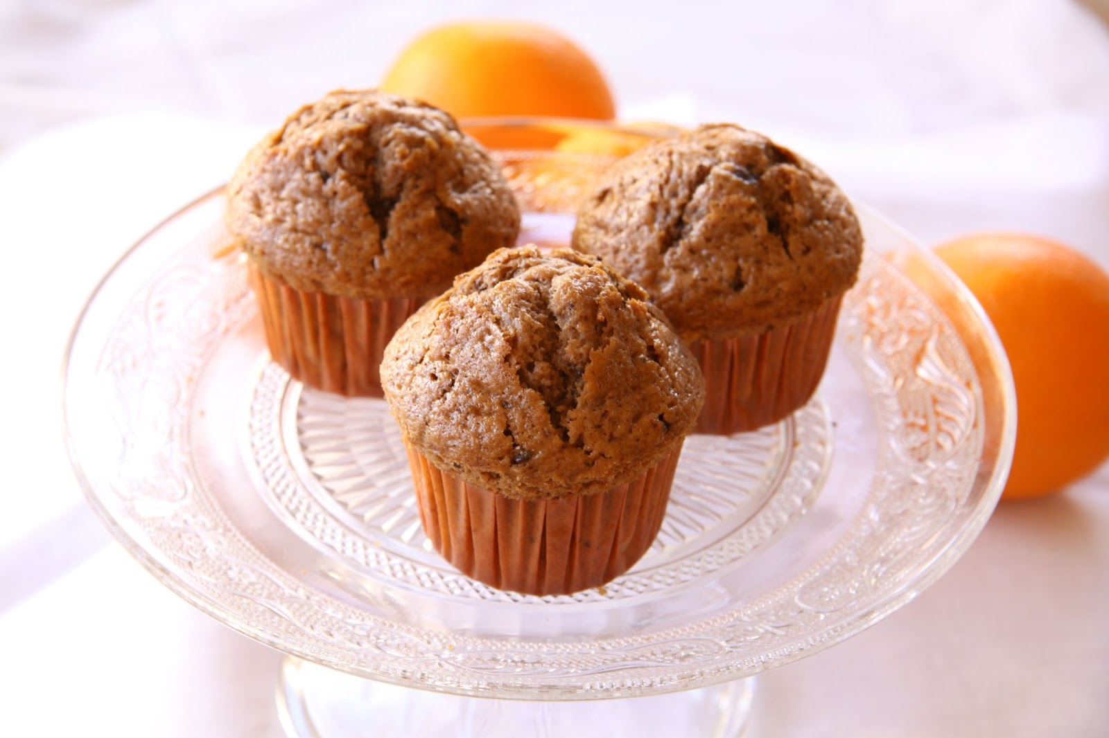 Muffins esponjosos de chocolate y pepitas de chocolate SusiMiu