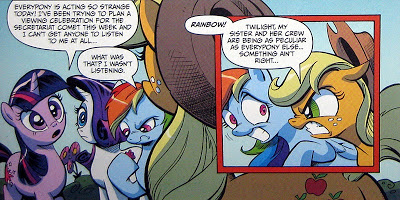 Extract from page 5 of MLP:FiM comic #1