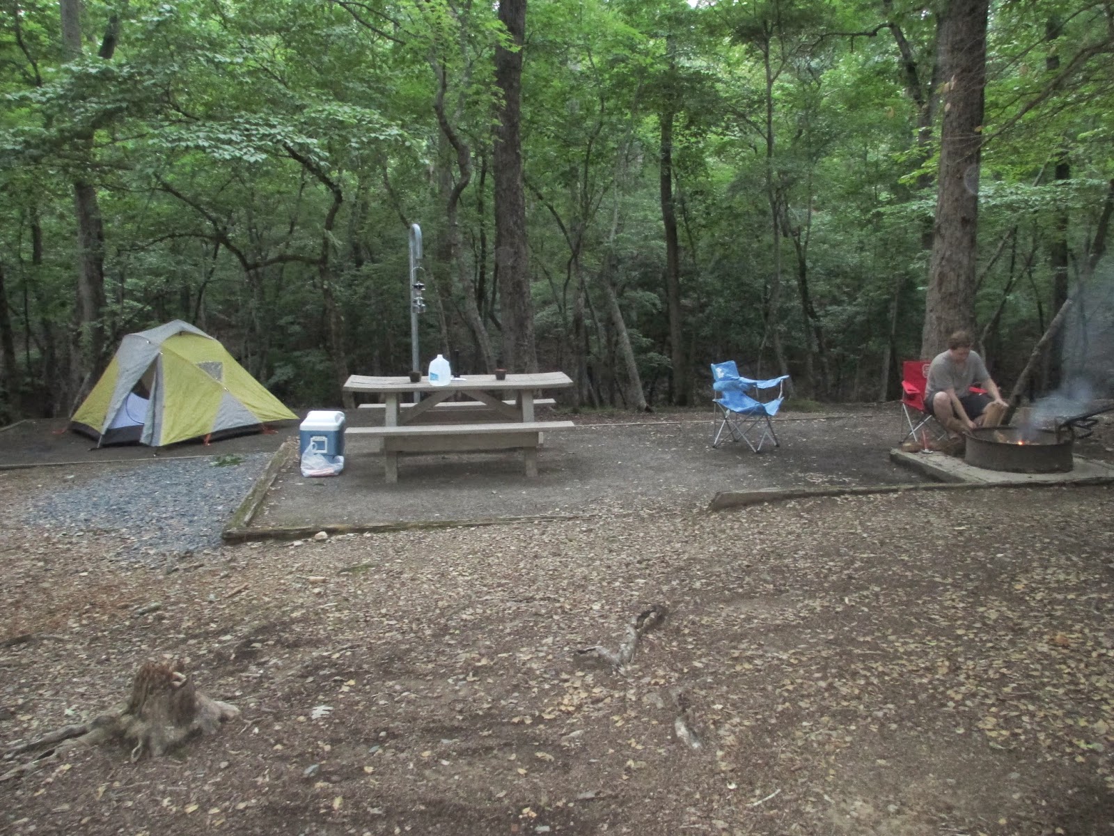 The Curious Adventures Of Scheer And Eck Camping On Morrow Mountain