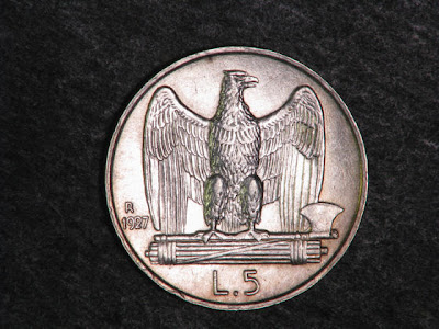 Italy Lire Silver coin