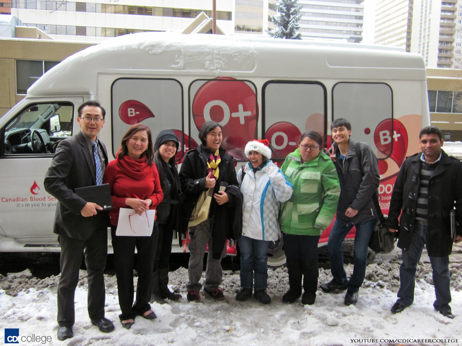 CDI College Blood Donation Event by the CDI College Calgary City