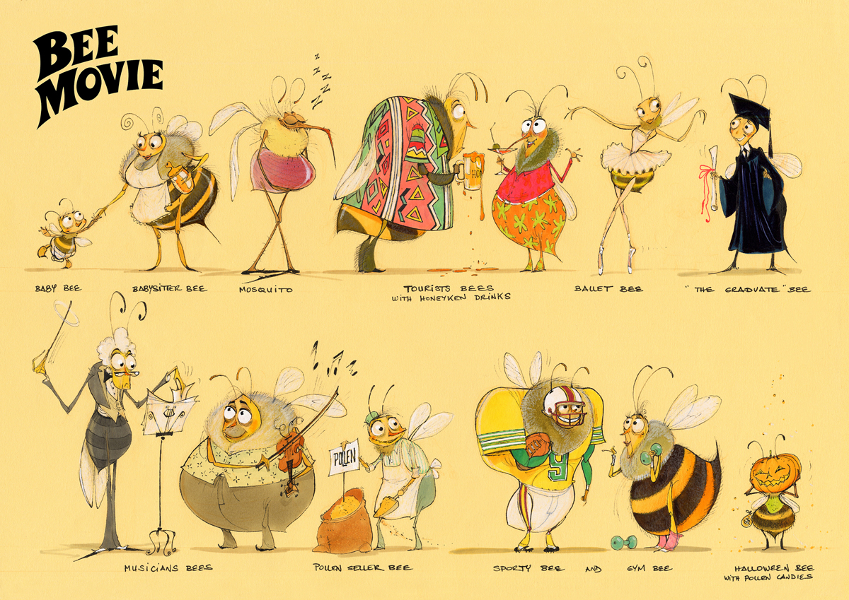 Carlos Grangel - Character Design