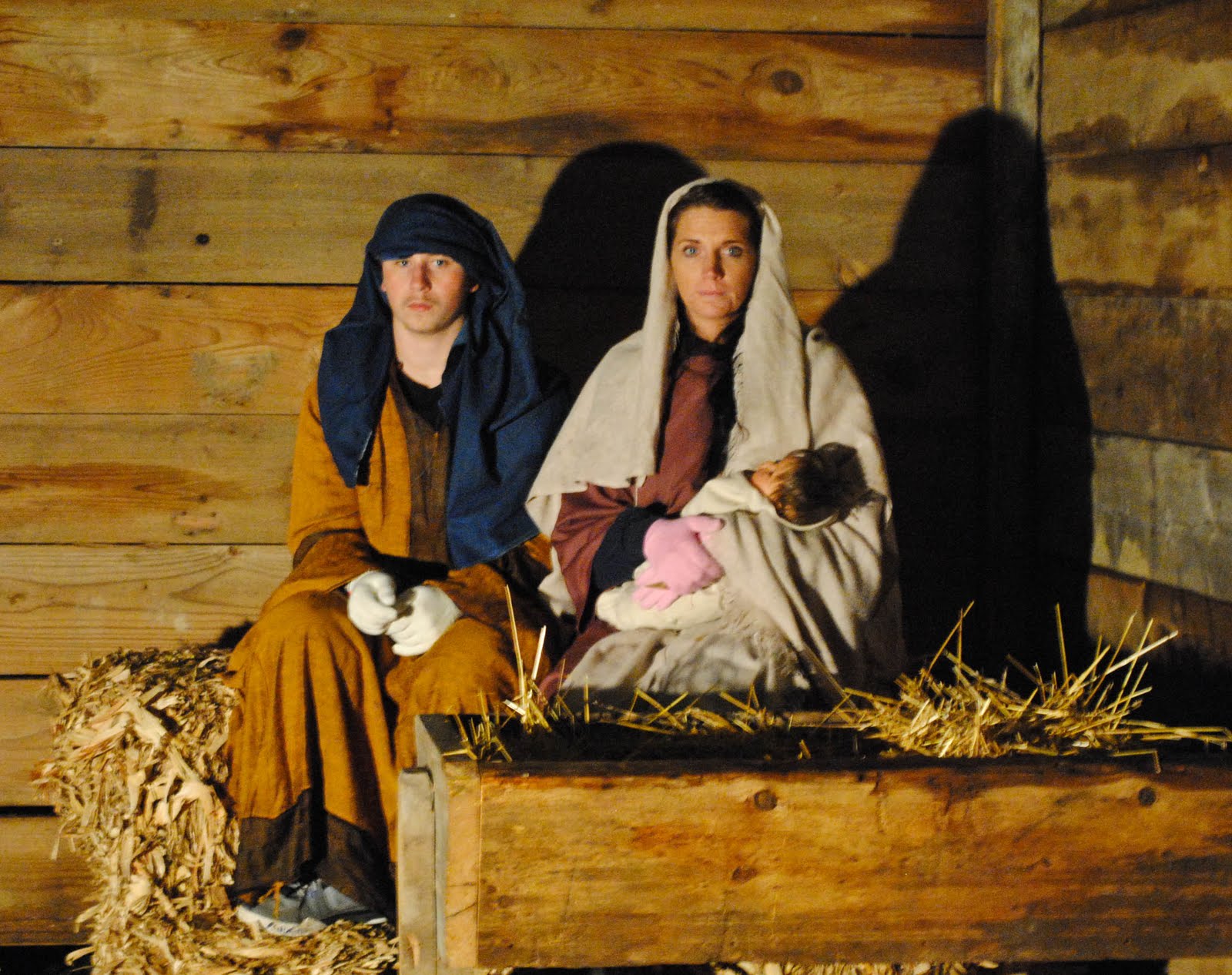 Gabe's Land Live Nativity Scene