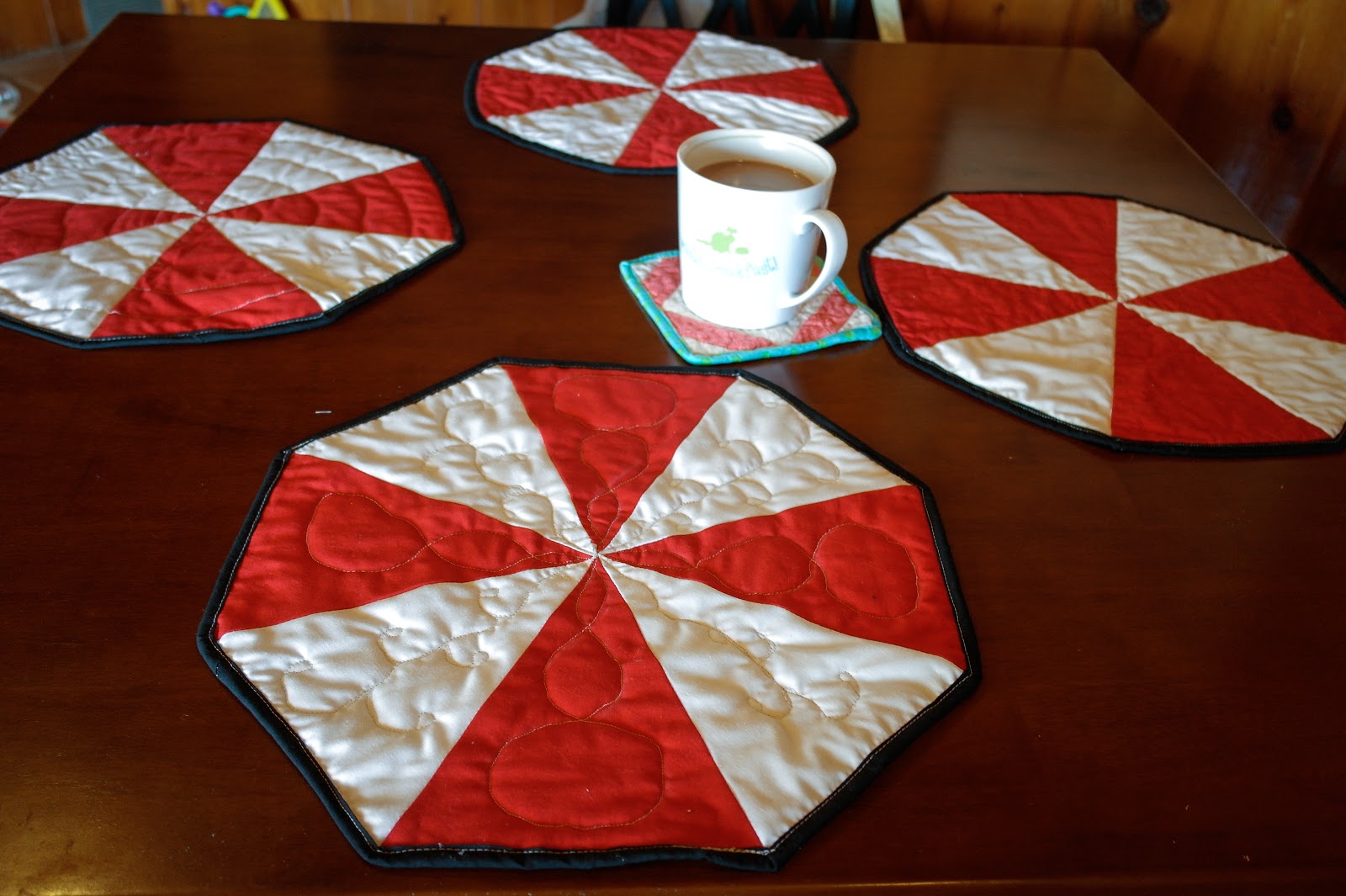 The Berry Bunch Finished Octagonal Placemats