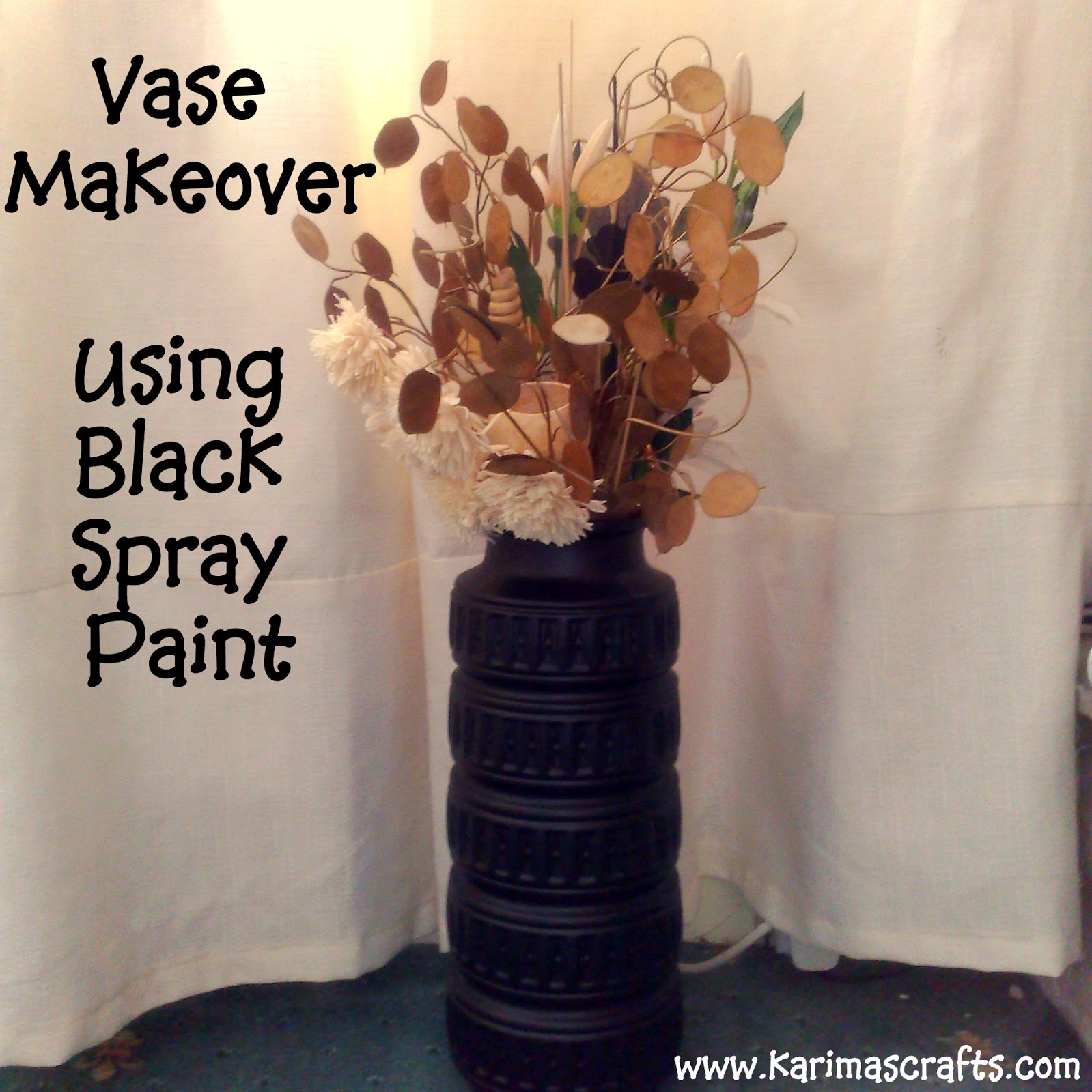 Karima's Crafts Spray painting an alternative to buying new Great Idea!