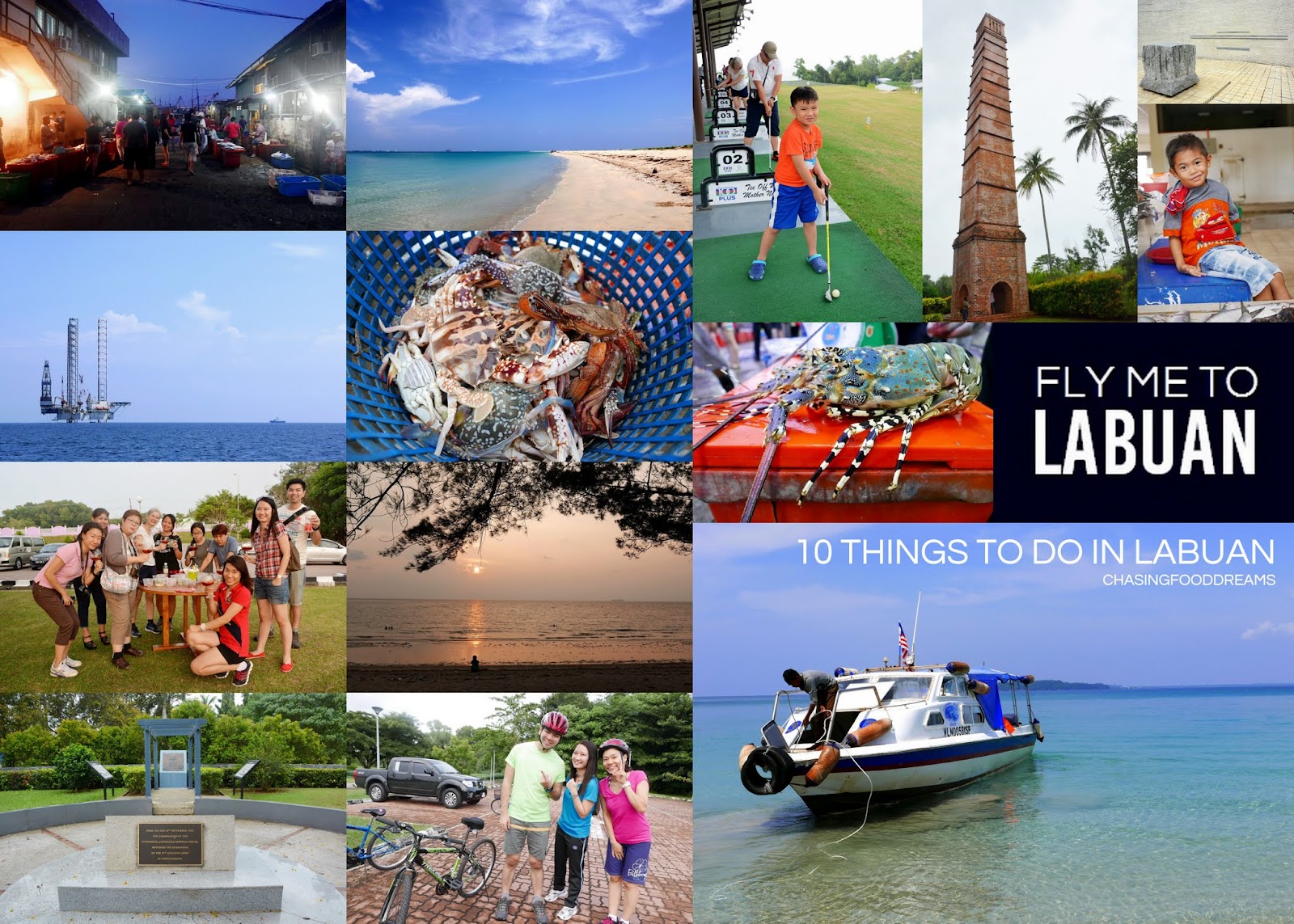 CHASING FOOD DREAMS Fly Me To Labuan Part 4 What To Do in Labuan