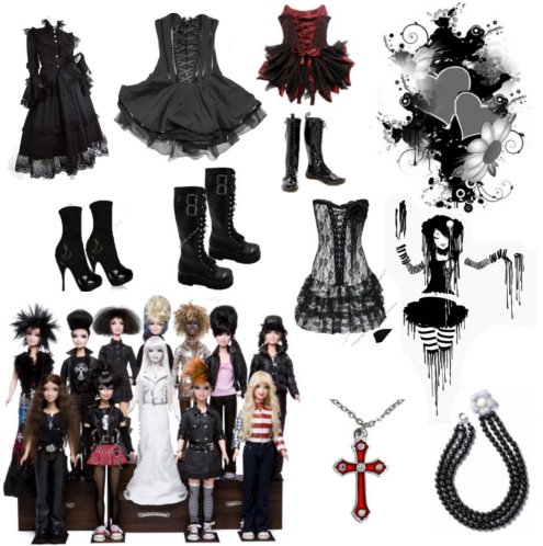 roupa de gotico