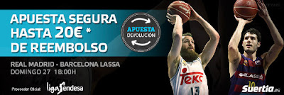 suertia bono 20 euros el clasico liga endesa Real Madrid v Barcelona 27 diciembre suertia bono 20 euros el clasico liga endesa Real Madrid v Barcelona 27 diciembre