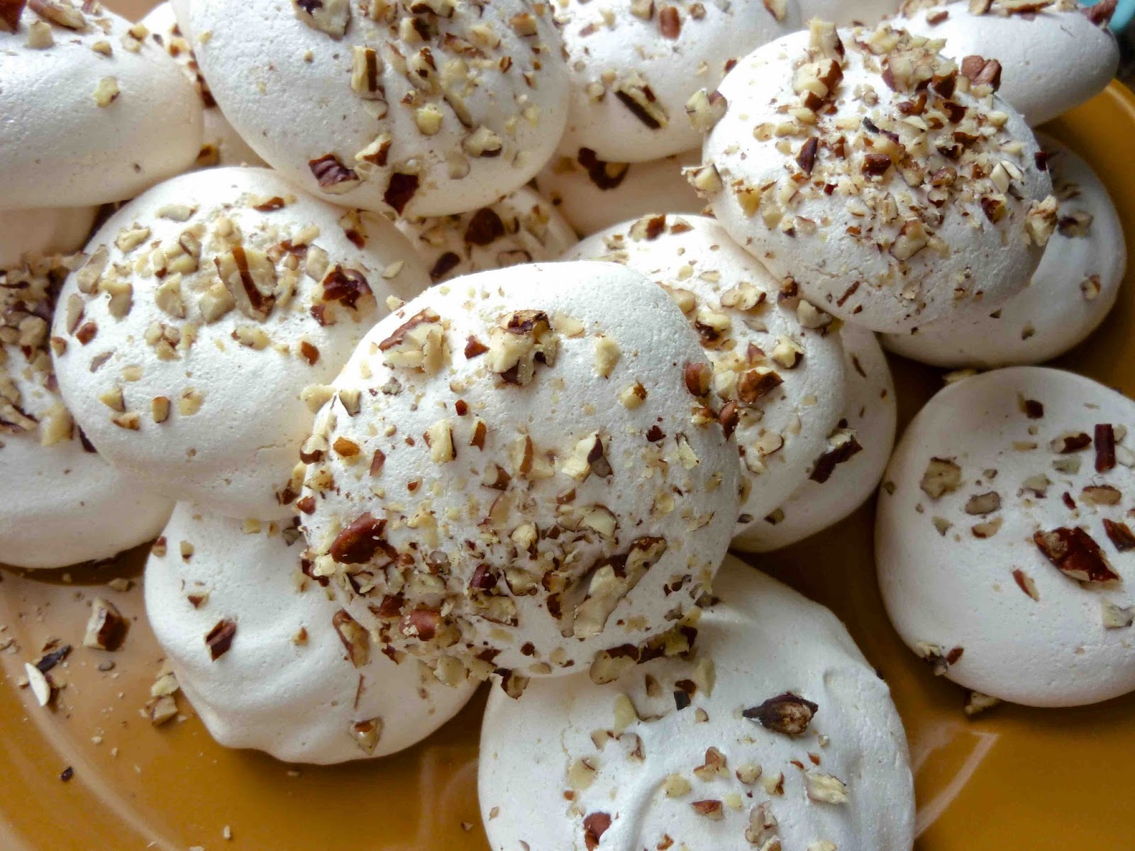Pecan Whisky Meringues