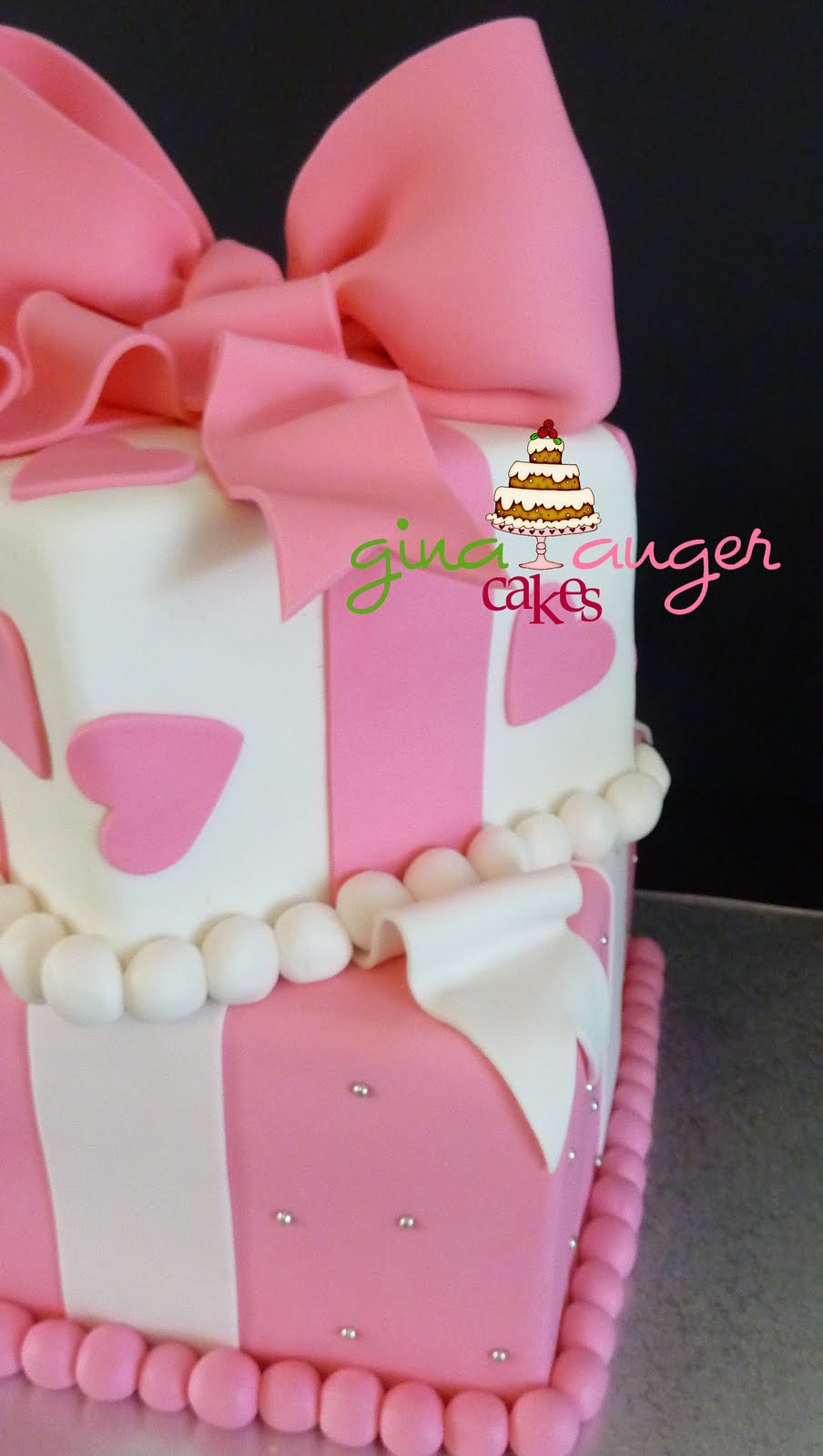 Top That! Stacked Gift Box Cake {Kiah's 16th Birthday}