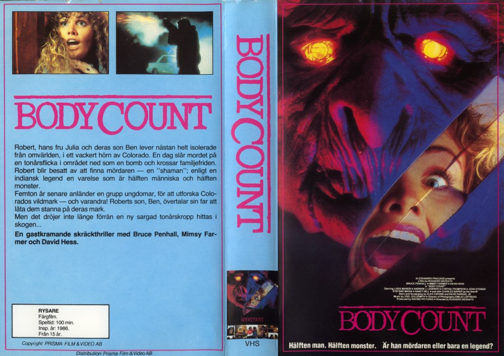 Cult Trailers Body Count (1986)