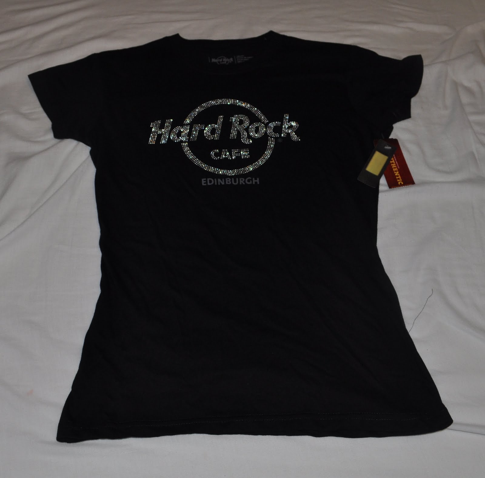 Edinburgh Hard Rock Cafe T Shirt Edinburgh Hard Rock Cafe T Shirt