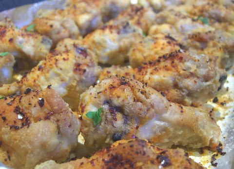 Roasted Chicken Wings with Herbs and Pepper