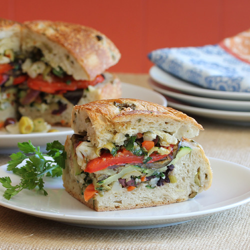 Have RecipesWill Cook Vegan Muffuletta Sandwich